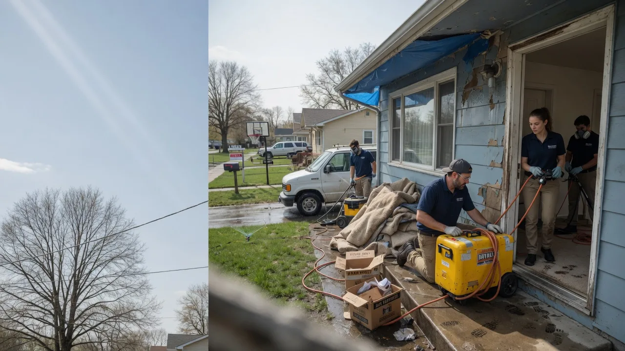 Basement Flood Cleanup in Oakley, KS near me